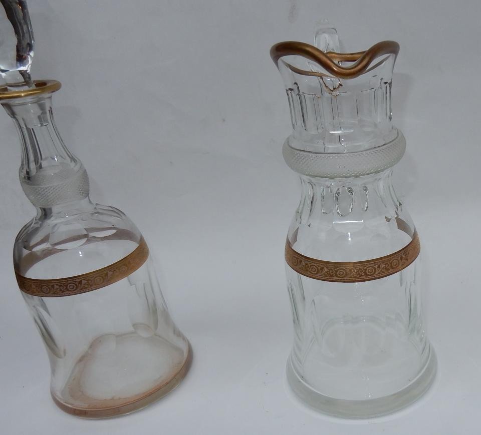1950 ′ Moser Crystal Service 54 Pieces-photo-7