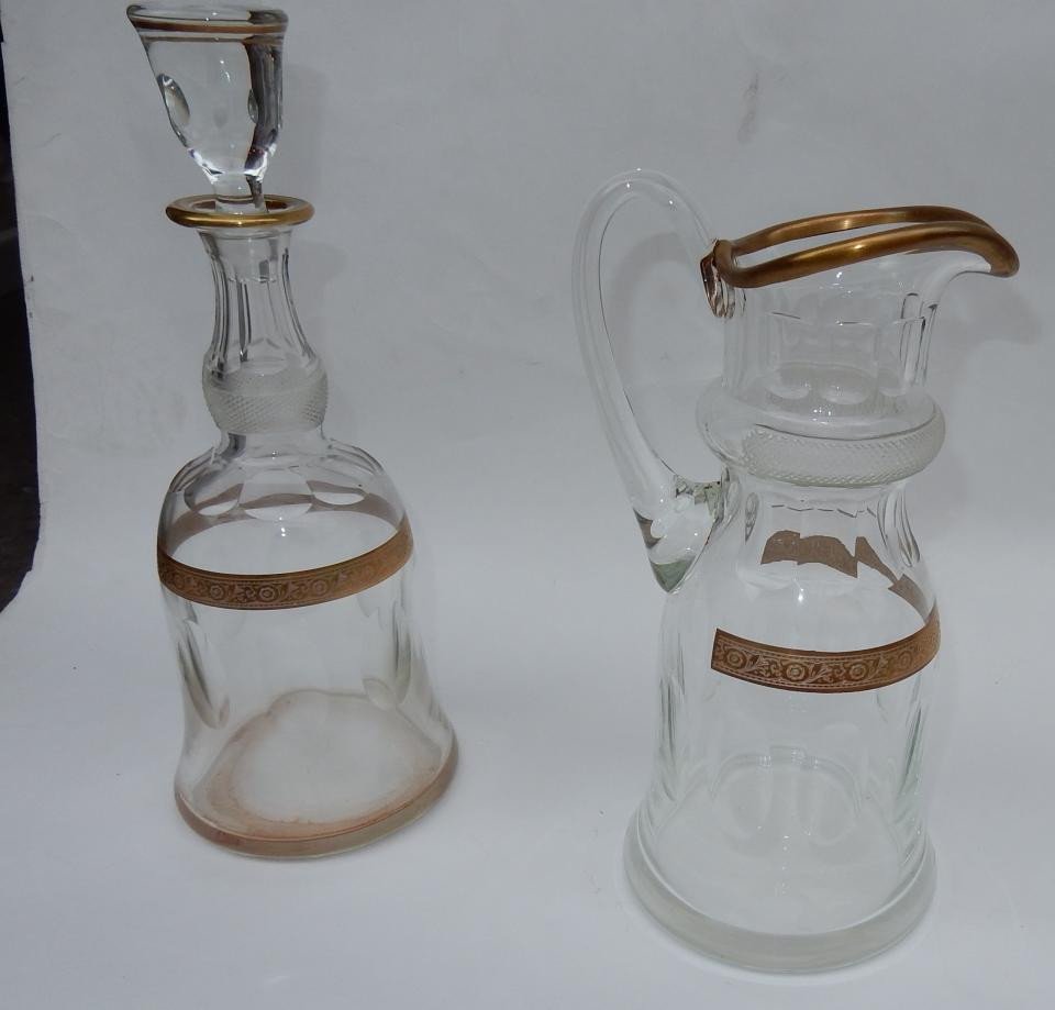 1950 ′ Moser Crystal Service 54 Pieces-photo-8