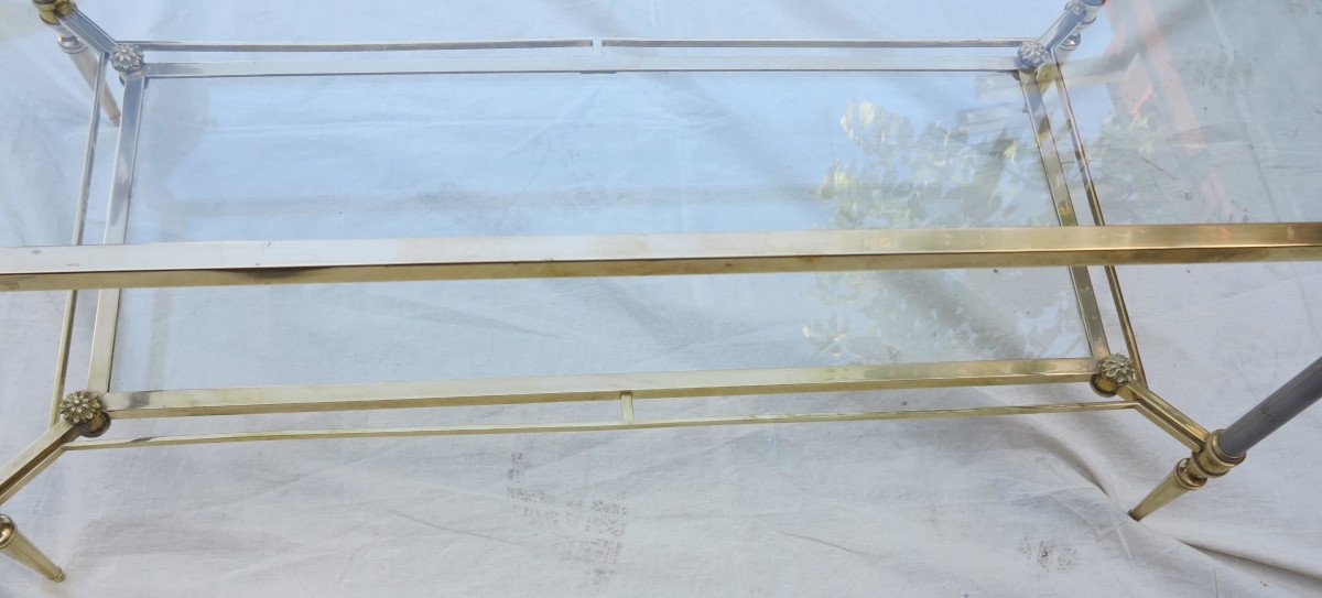 1950/70 ′ Maison Jansen Coffee Table 93 X 49 Cm-photo-2