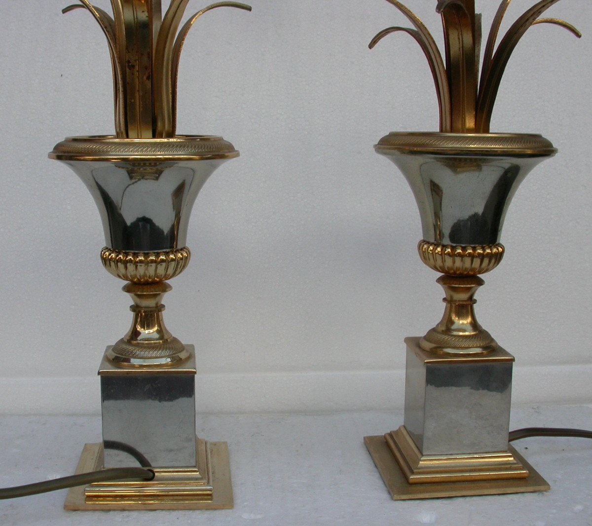 Pair Of Lamps 70 Style Maison Charles-photo-4