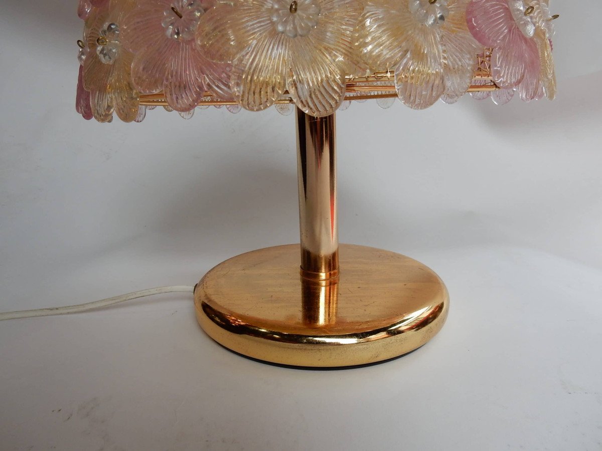 1980 ′ Murano Style Lamp Said Hat Of The Queen Of England-photo-3