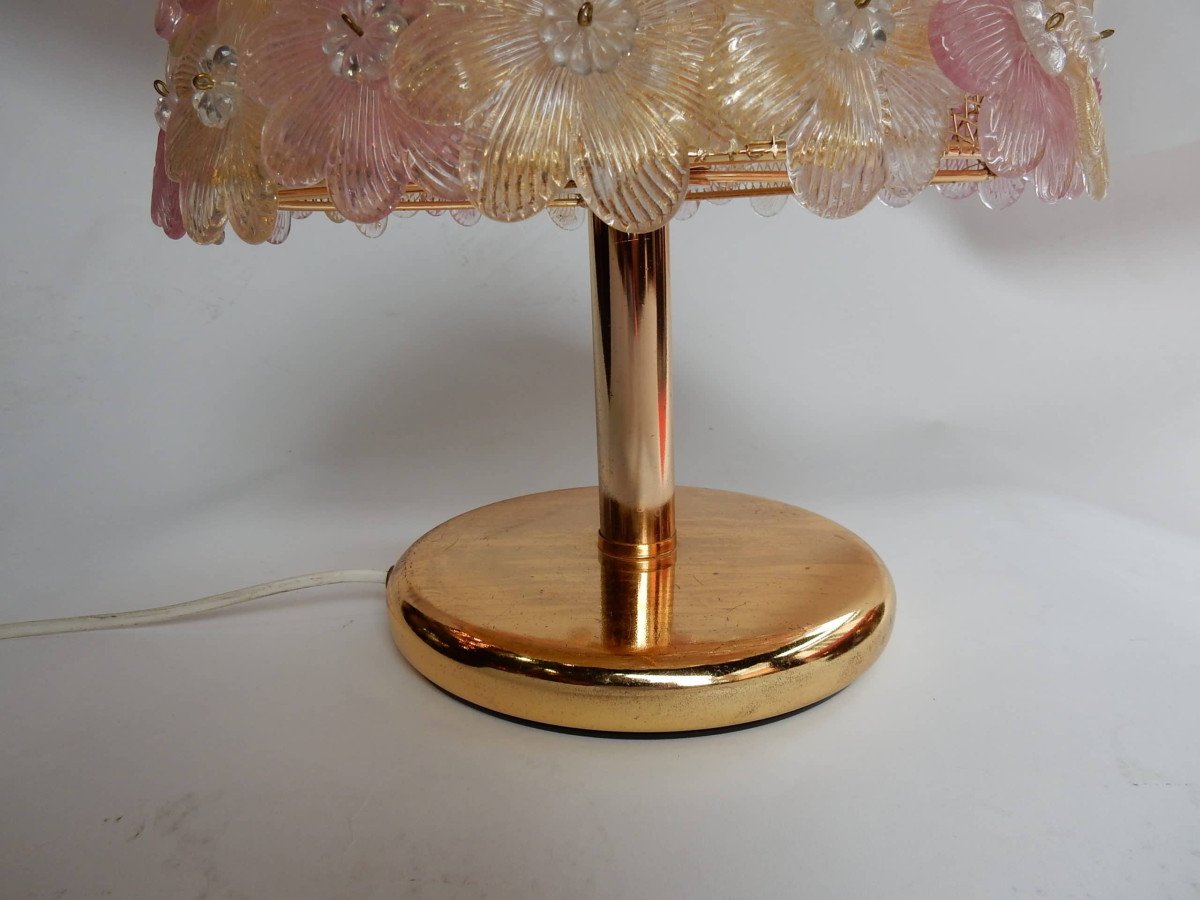 1980′ Lampe Style Murano Dit Chapeau De La Reine D’ Angleterre-photo-3
