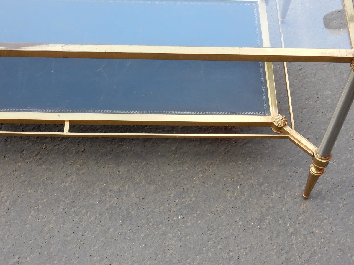 1950/70′ Table Basse Maison Jansen 93 X 48 Cm-photo-1