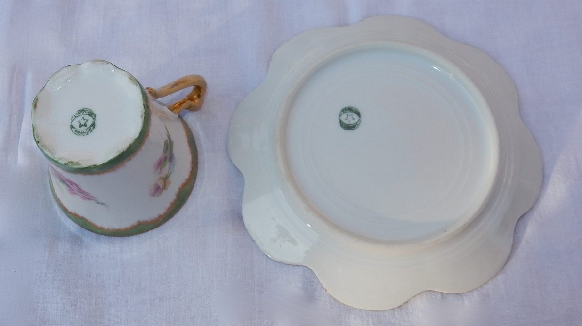 1924 ‘ Service A Café Limoges 15 Pièces F Legrand-photo-2