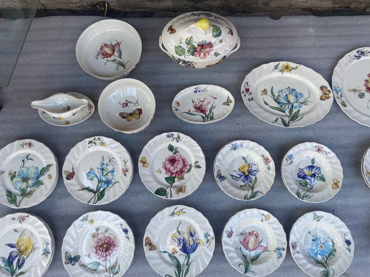 1970/80′ Villeroy & Boch “bouquet” Service 44 Pieces-photo-1