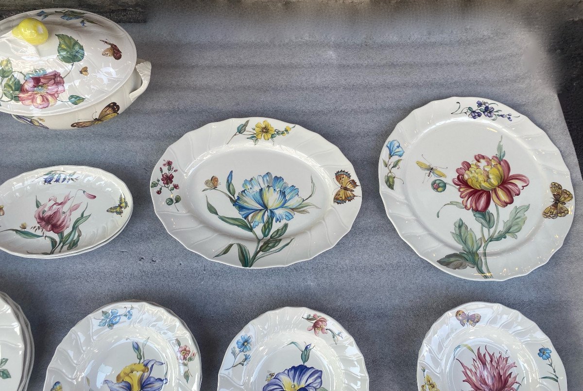 1970/80′ Service « Bouquet » Villeroy & Boch 44 Pièces-photo-6