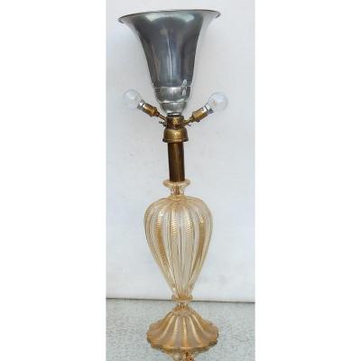 1970 ′ Barovier & Toso Style Murano Lamp