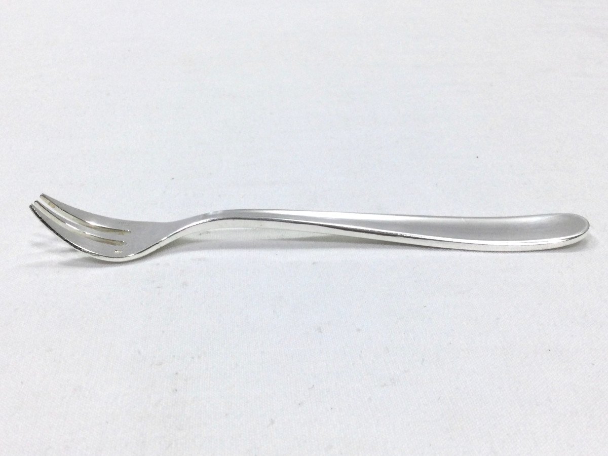 Christofle – 12 Dax Oyster Forks-photo-4