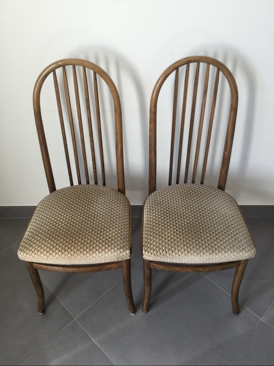 Pair Of Baumann Eden Chairs-photo-2