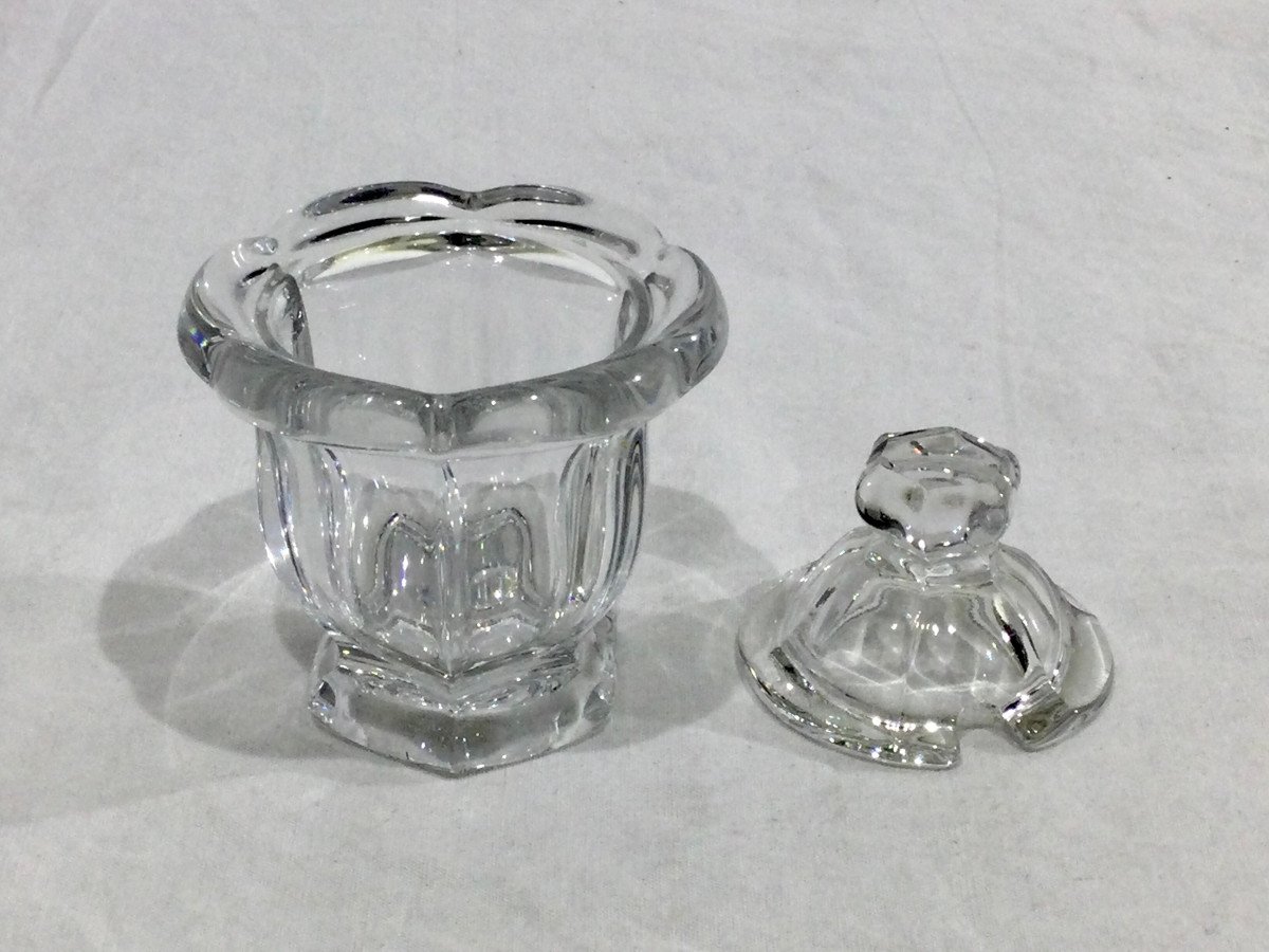 Baccarat - Moutardier En Cristal-photo-2