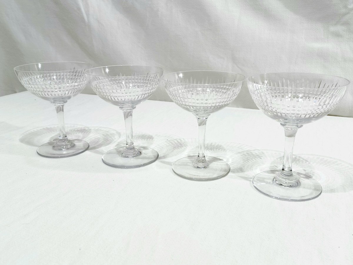 Baccarat – Nancy Champagne Glasses-photo-2