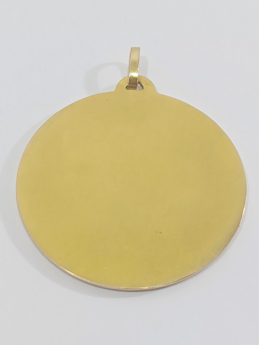 Emile Dropsy - Medal Of The Virgin In Gold-photo-6