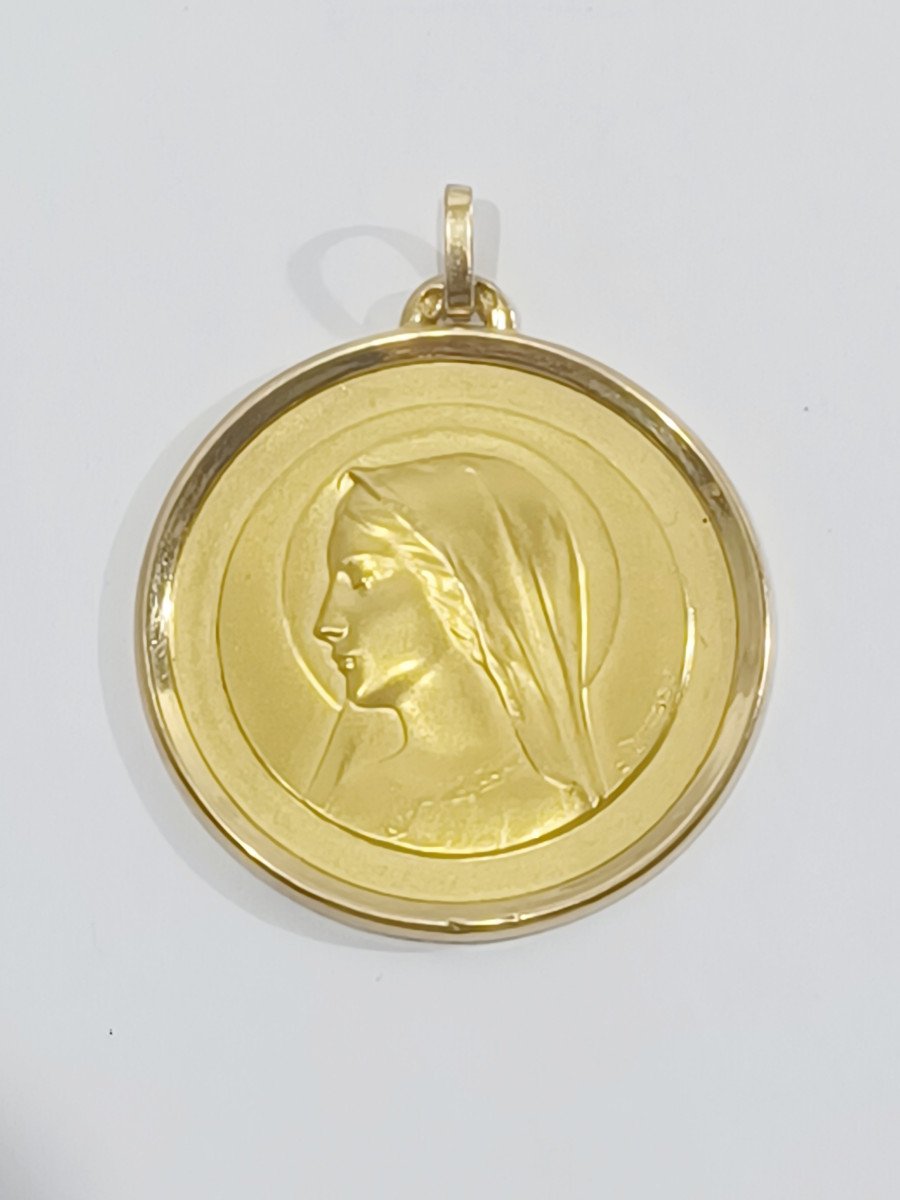 Emile Dropsy - Medal Of The Virgin In Gold