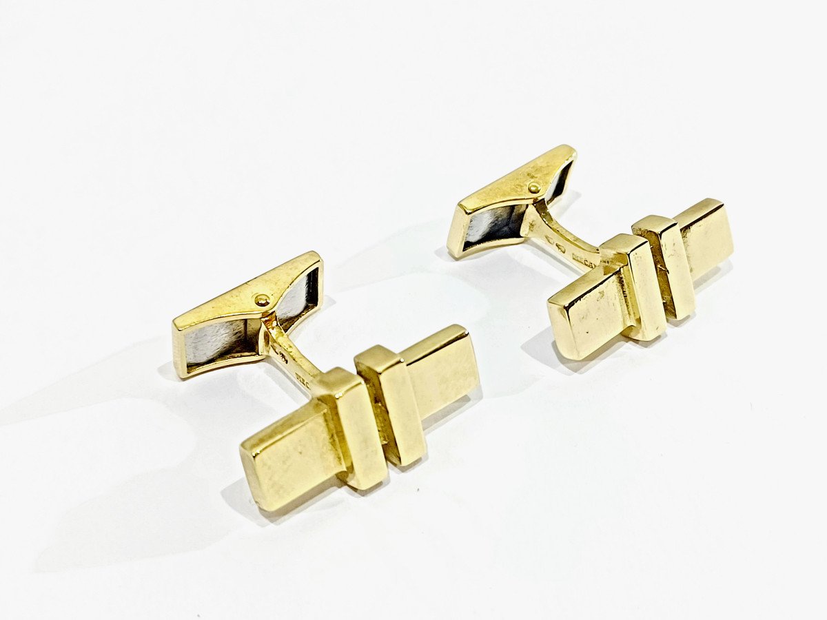 Pair Of Gold Cufflinks