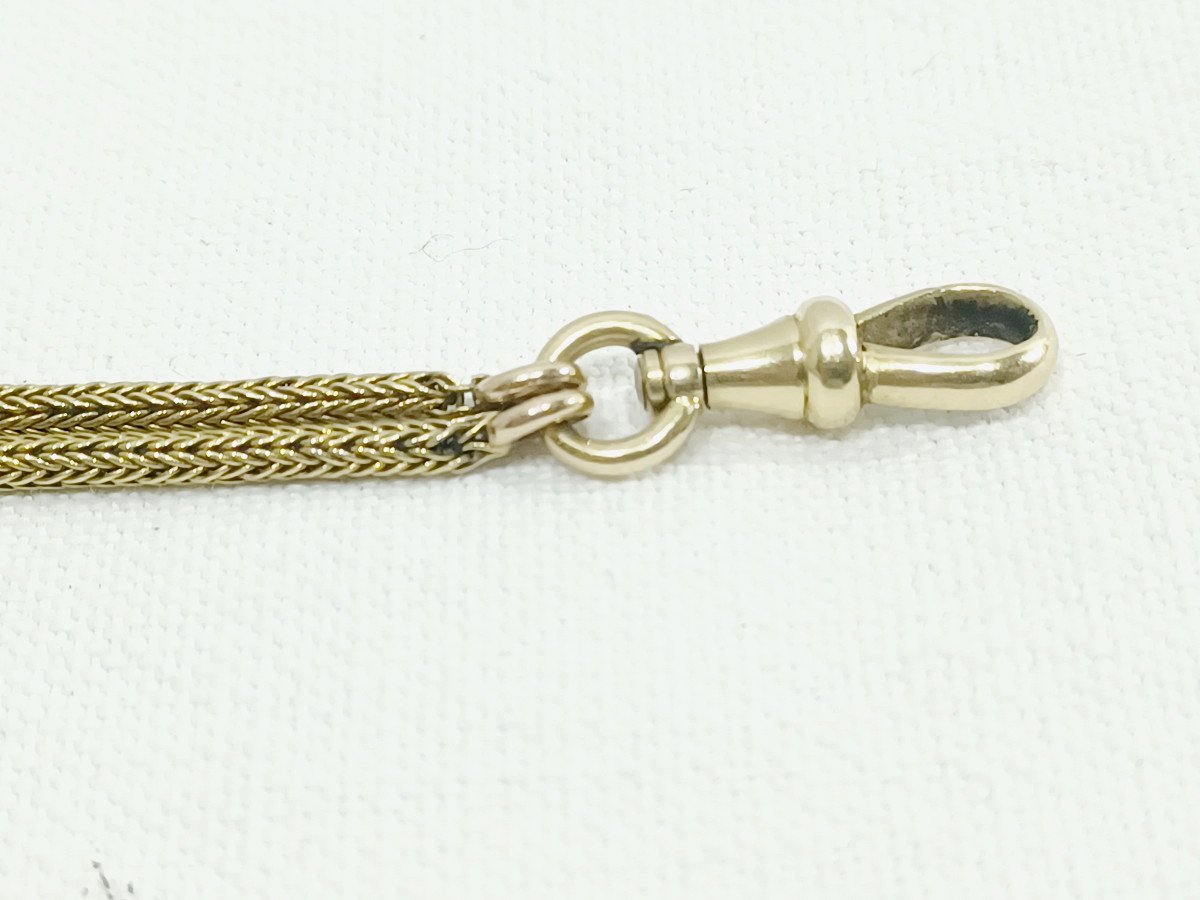 Sautoir En Or Et Perles -photo-5