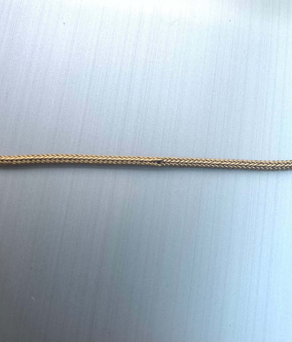 Sautoir En Or Et Perles -photo-6