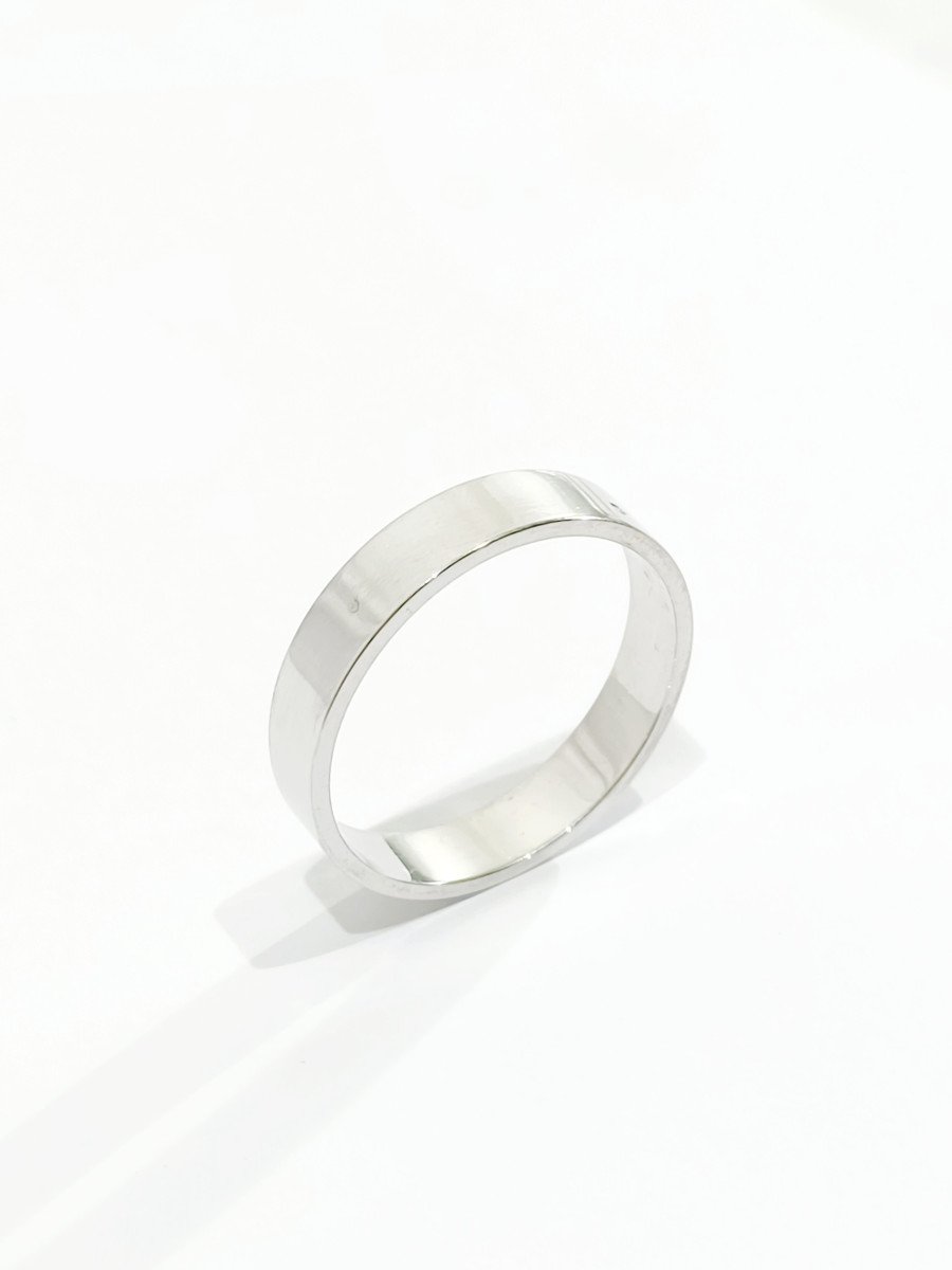 White Gold Wedding Ring-photo-2