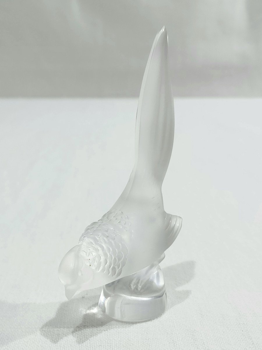 Lalique - Faisan en cristal-photo-4