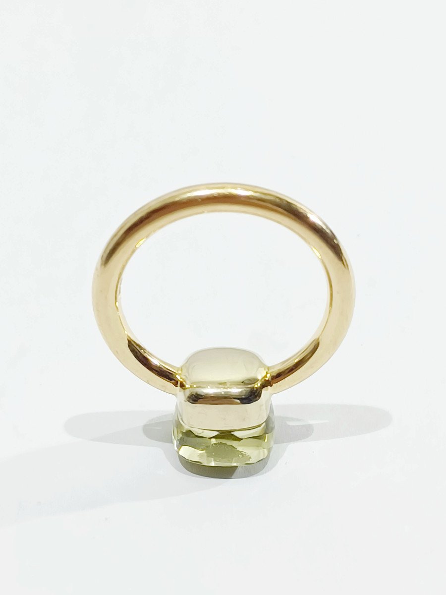 Pomellato - Gold And Citrine Ring-photo-2