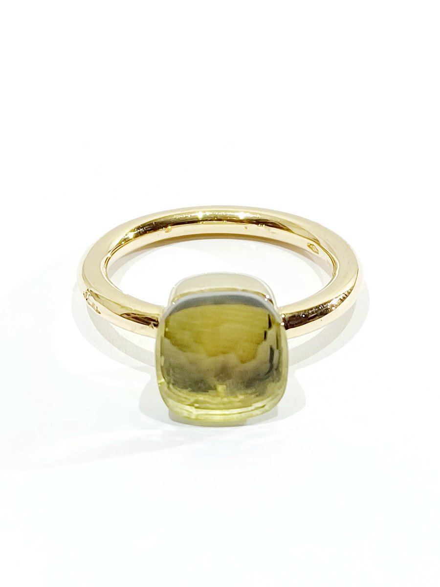 Pomellato - Gold And Citrine Ring-photo-1