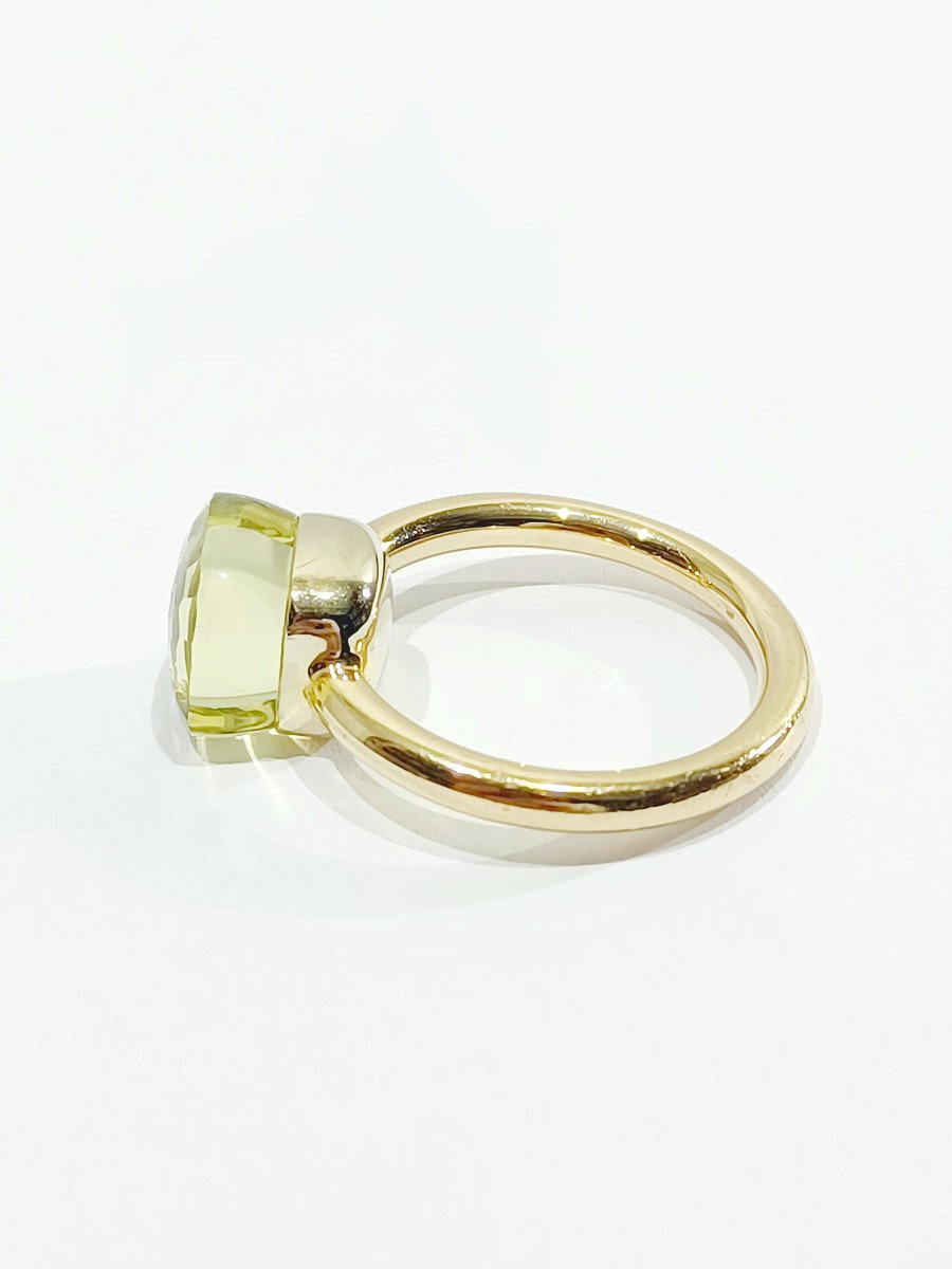 Pomellato - Gold And Citrine Ring-photo-2