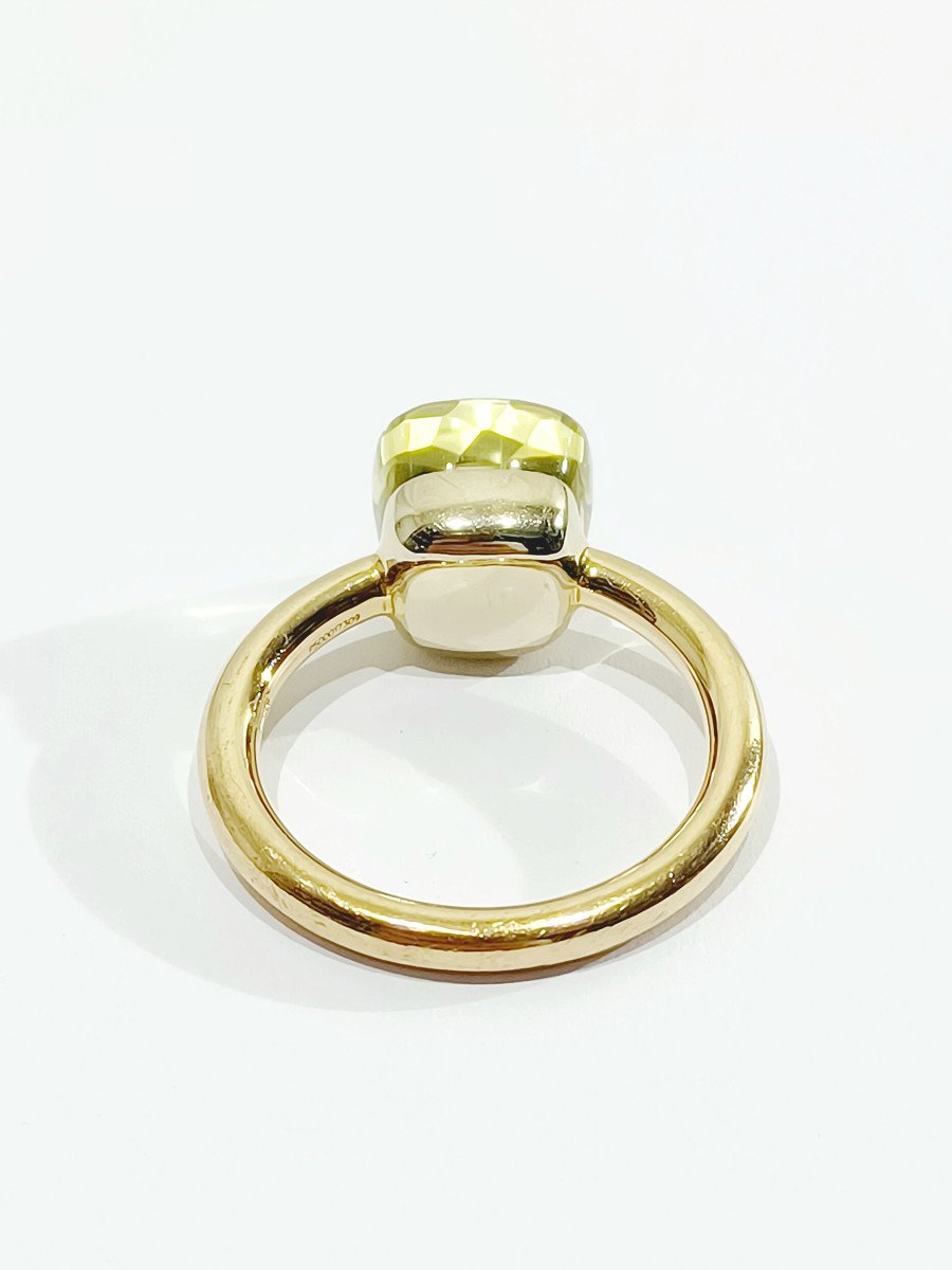 Pomellato - Gold And Citrine Ring-photo-3
