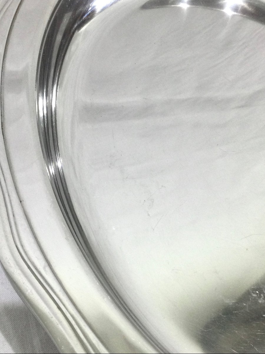 Silver Metal Serving Dish-photo-5