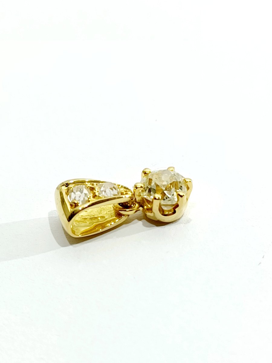 Gold And Diamond Pendant-photo-4