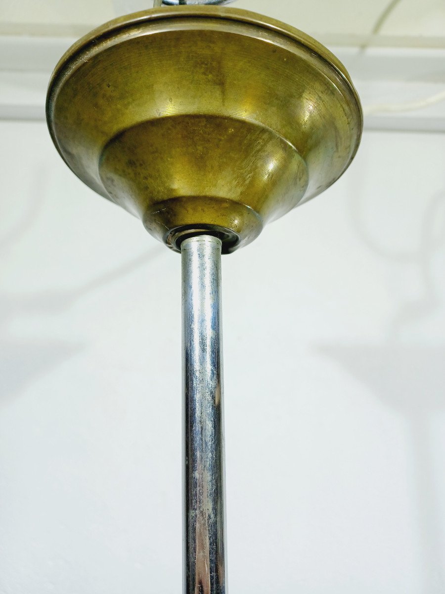 Suspension Verre Soufflé Rose -photo-4