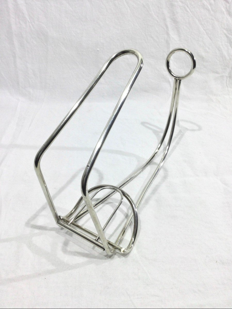 Silver Metal Bottle Holder-photo-6
