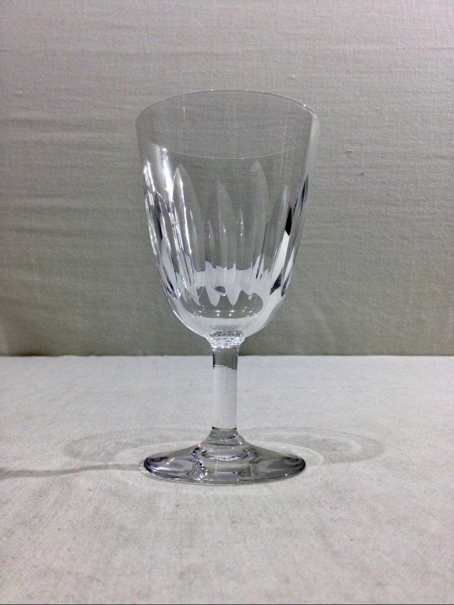 Baccarat – 12 Verres à Eau En Cristal De Baccarat Modèle Casino-photo-2