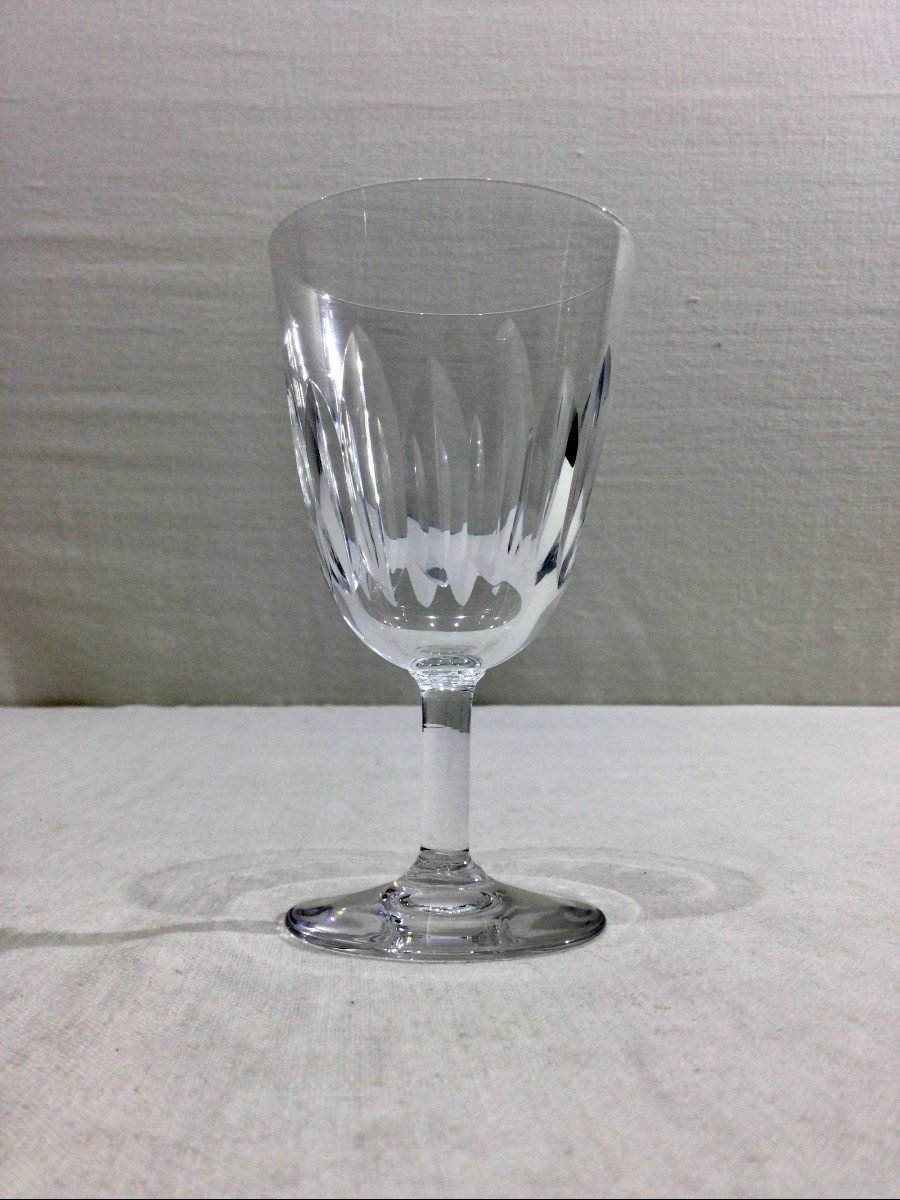 12 verres à eau en cristal Baccarat