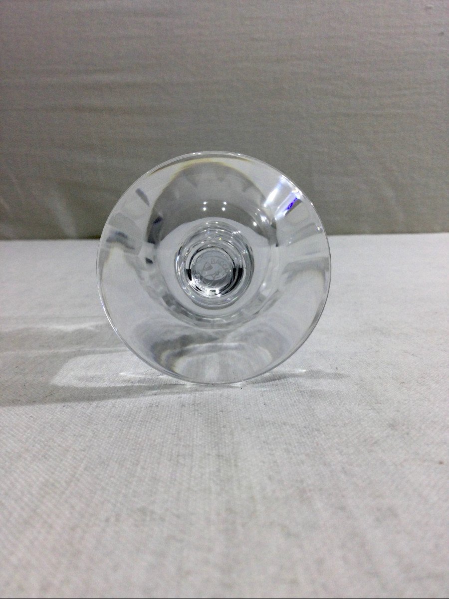 Baccarat – 12 Verres à Eau En Cristal De Baccarat Modèle Casino-photo-4
