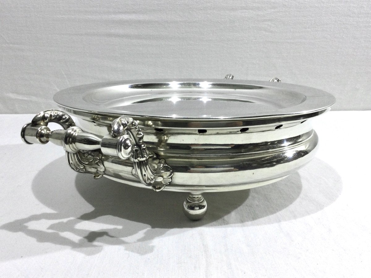 Charles Balaine - Lined Metal Dish Warmer-photo-1