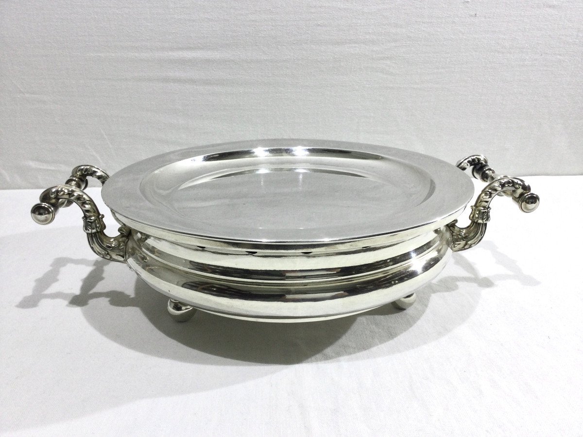 Charles Balaine - Lined Metal Dish Warmer