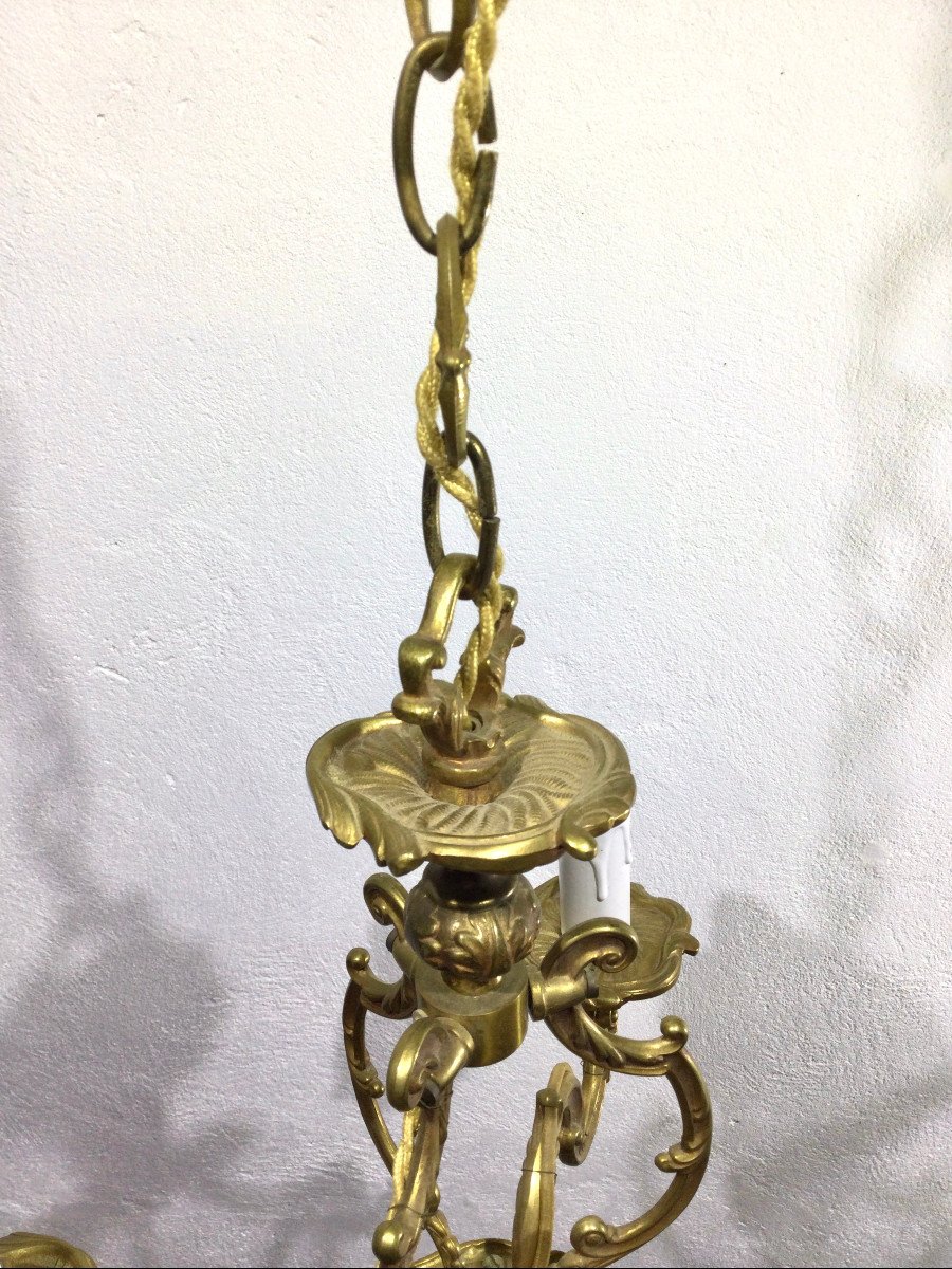 Lustre Cage 3 Lumières -photo-3