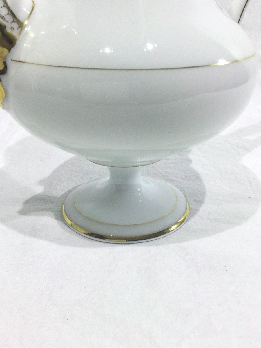 Théière En Porcelaine Vieux Paris XIXème Siècle-photo-2
