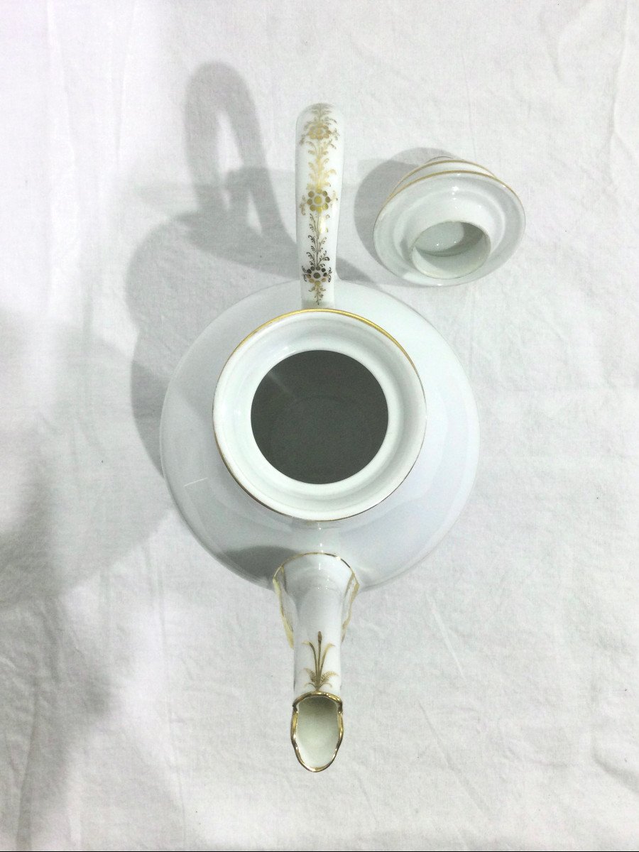 Théière En Porcelaine Vieux Paris XIXème Siècle-photo-7