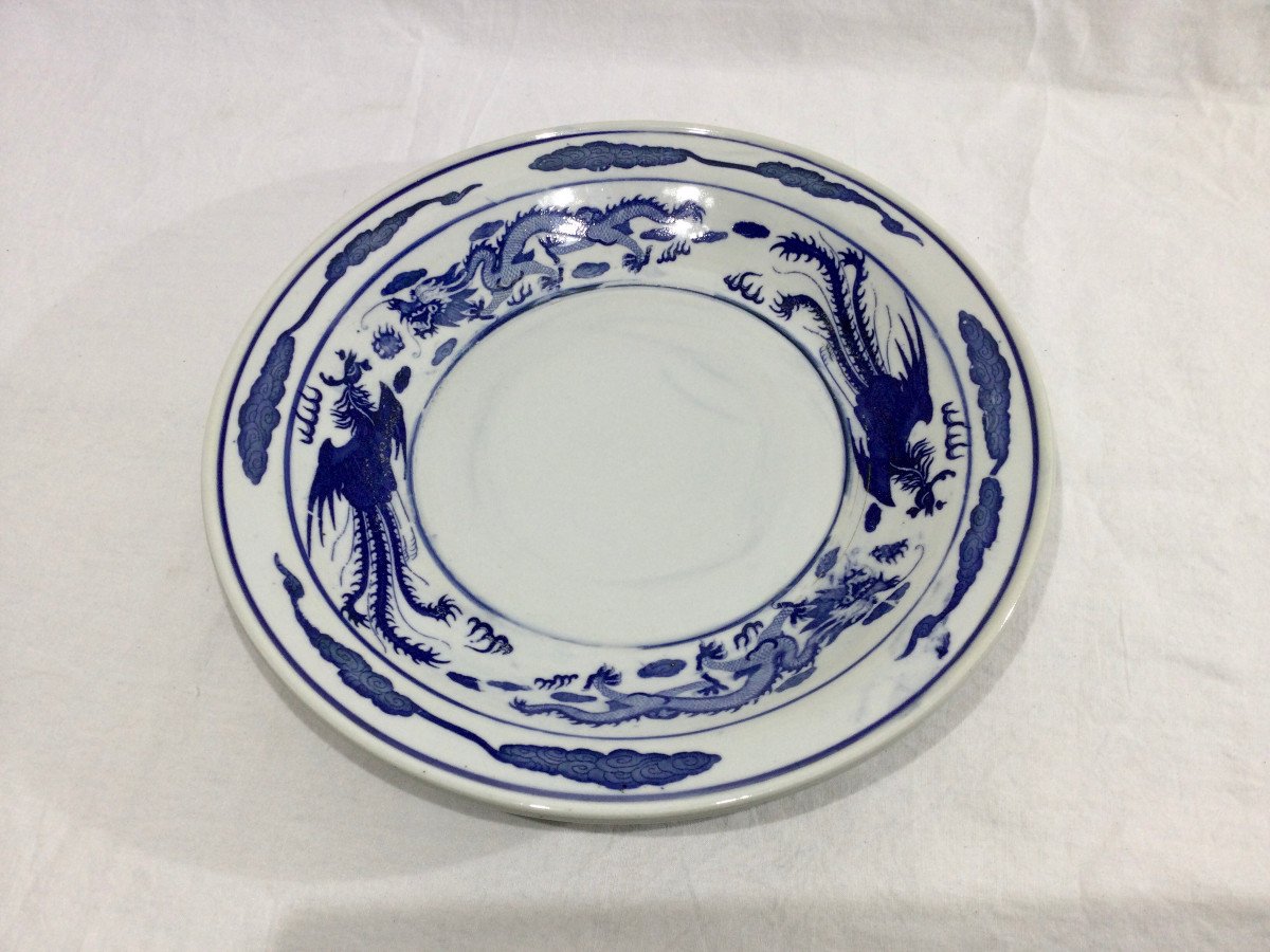 Large Chinese Porcelain Dish  -photo-7