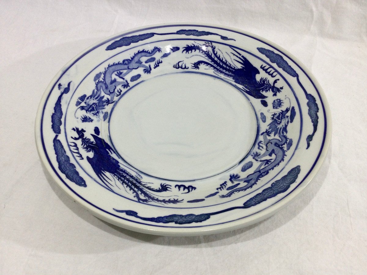 Large Chinese Porcelain Dish  -photo-8