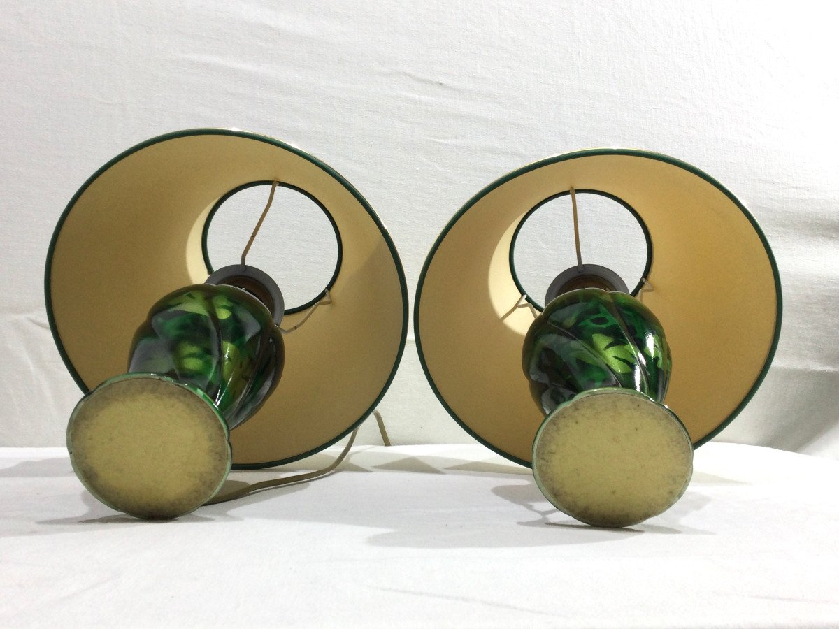 L. Drimmer - Pair Of Lamps -photo-1