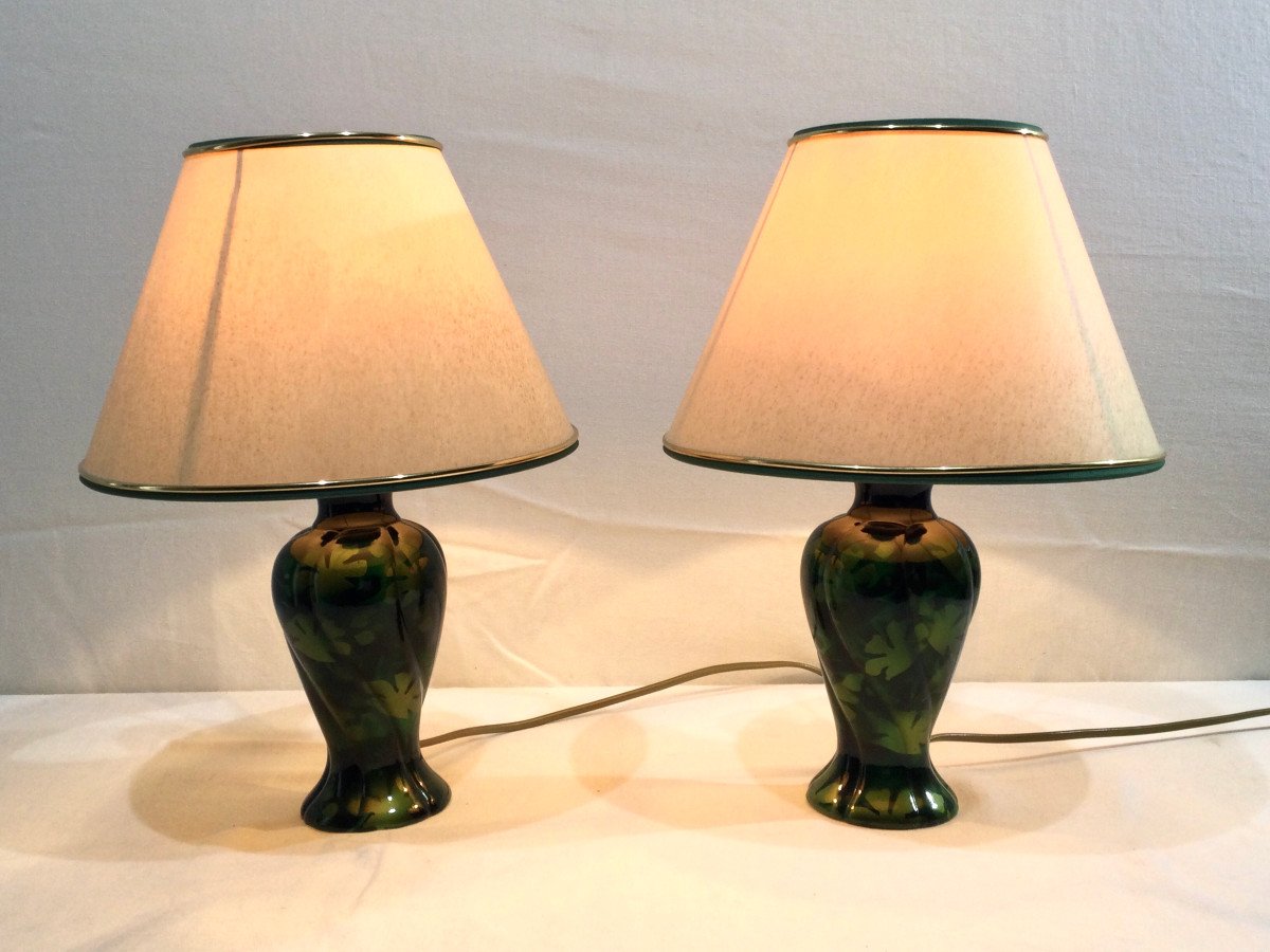 L. Drimmer - Pair Of Lamps -photo-6