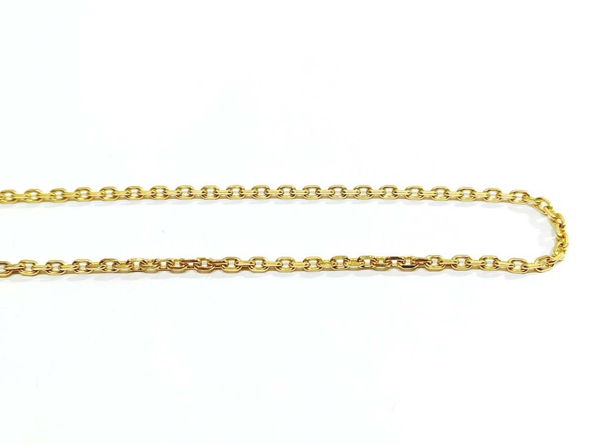 Chaine En Or Maille Forçat   -photo-5