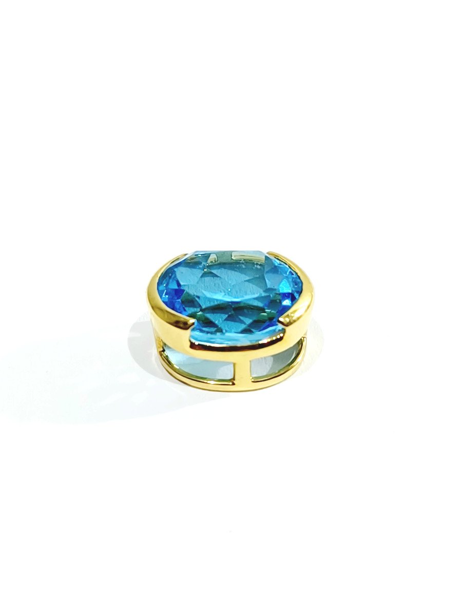 Pendentif Topaze En Or -photo-1