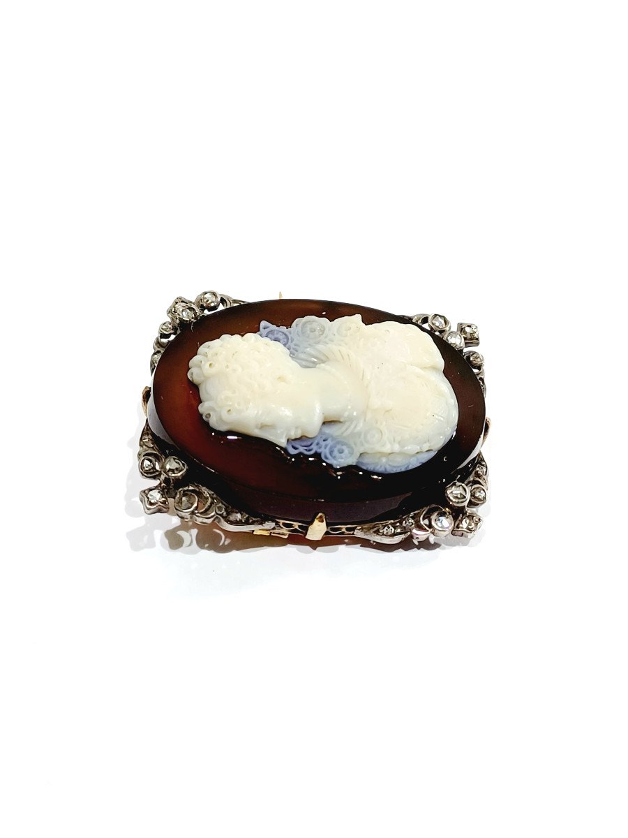 Carnelian Cameo Brooch-photo-2