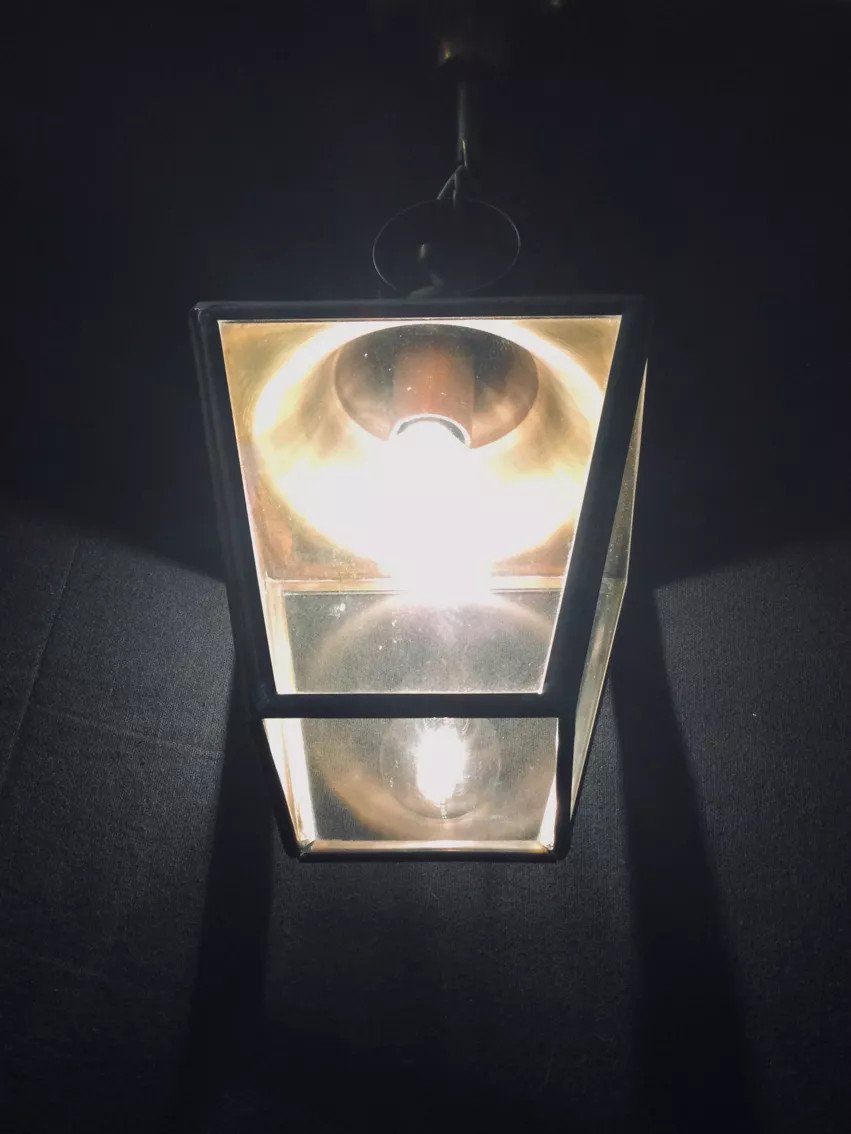 Lanterne Laiton Une Lumi&egrave;re -photo-2