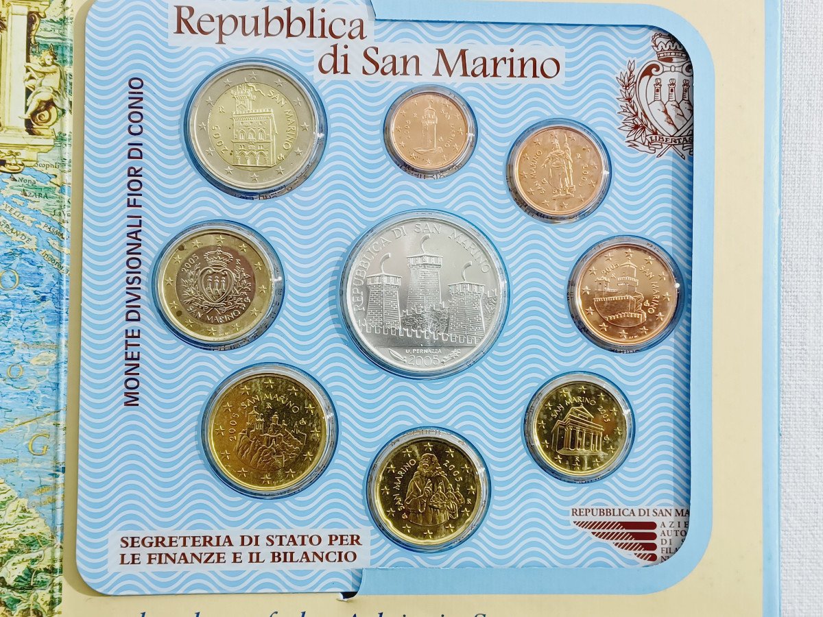 San Marino – Be En Euros Box 2005-photo-4