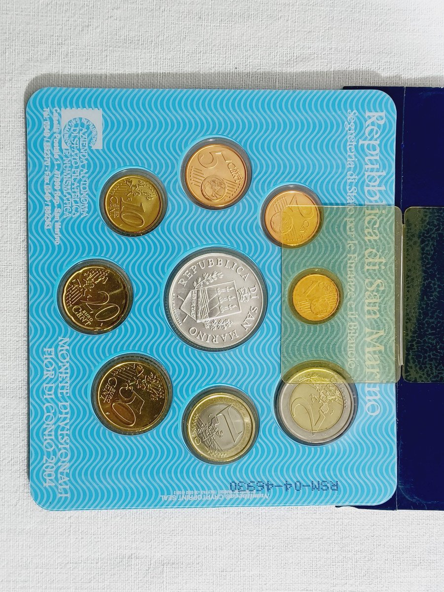 San Marino – Be En Euros Box 2004-photo-1