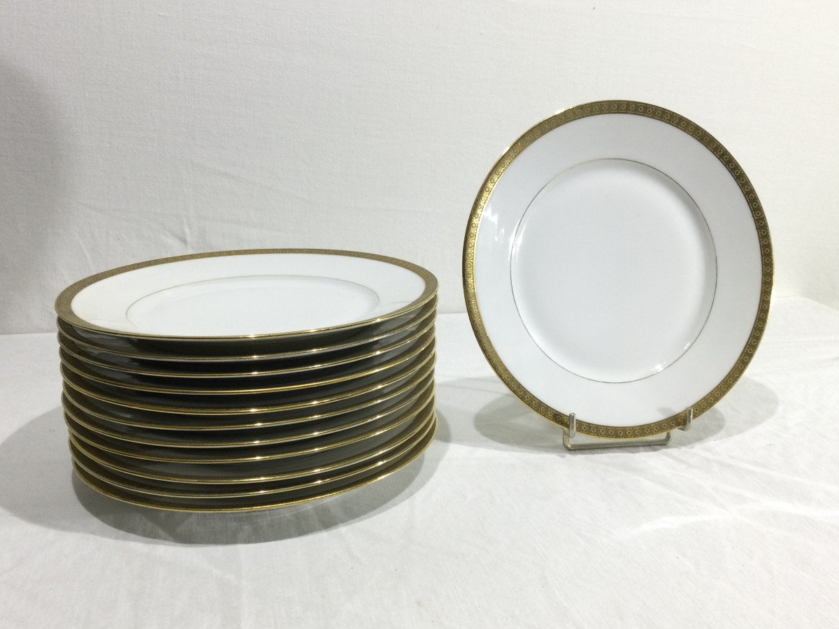 Limoges Porcelain Table Service Maison Paul Klotz -photo-1