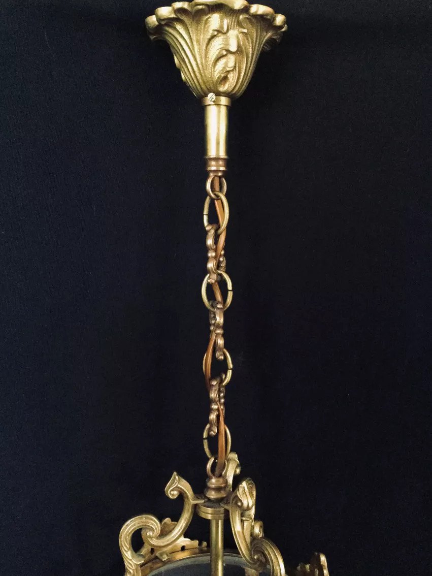 Lantern 3 Lights In Bronze -photo-4